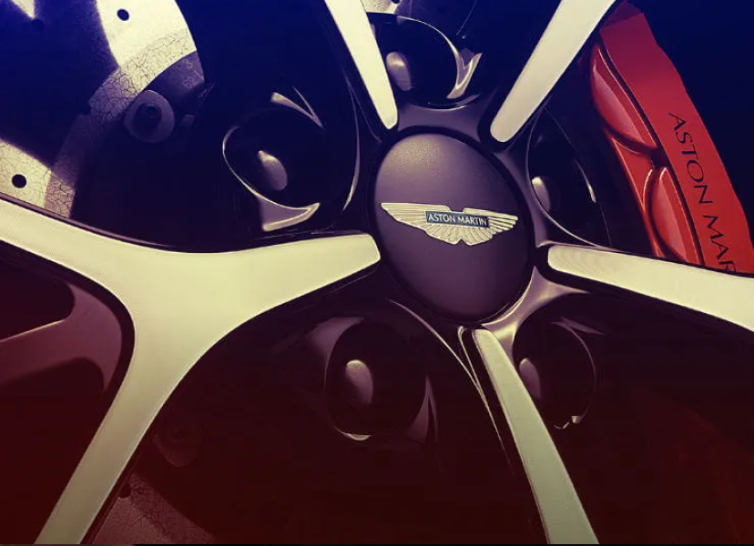 The 2026 Aston Martin DBX's wheel