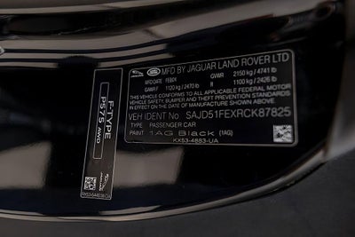 2024 Jaguar F-TYPE P575 R75