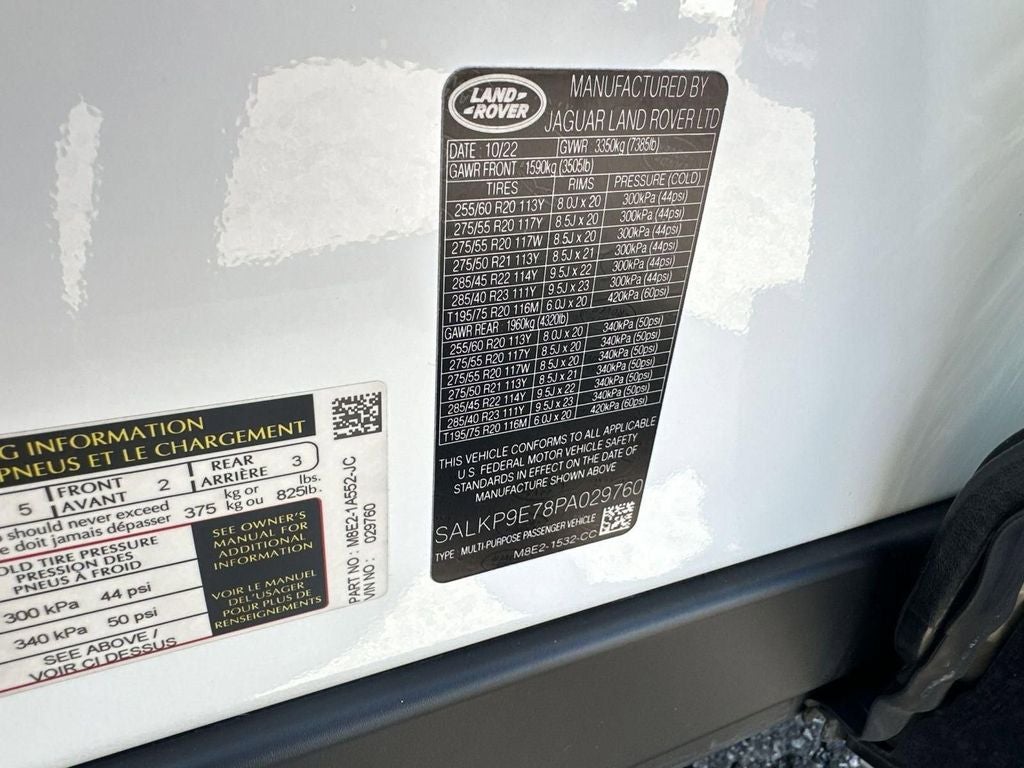 2023 Land Rover Range Rover SE