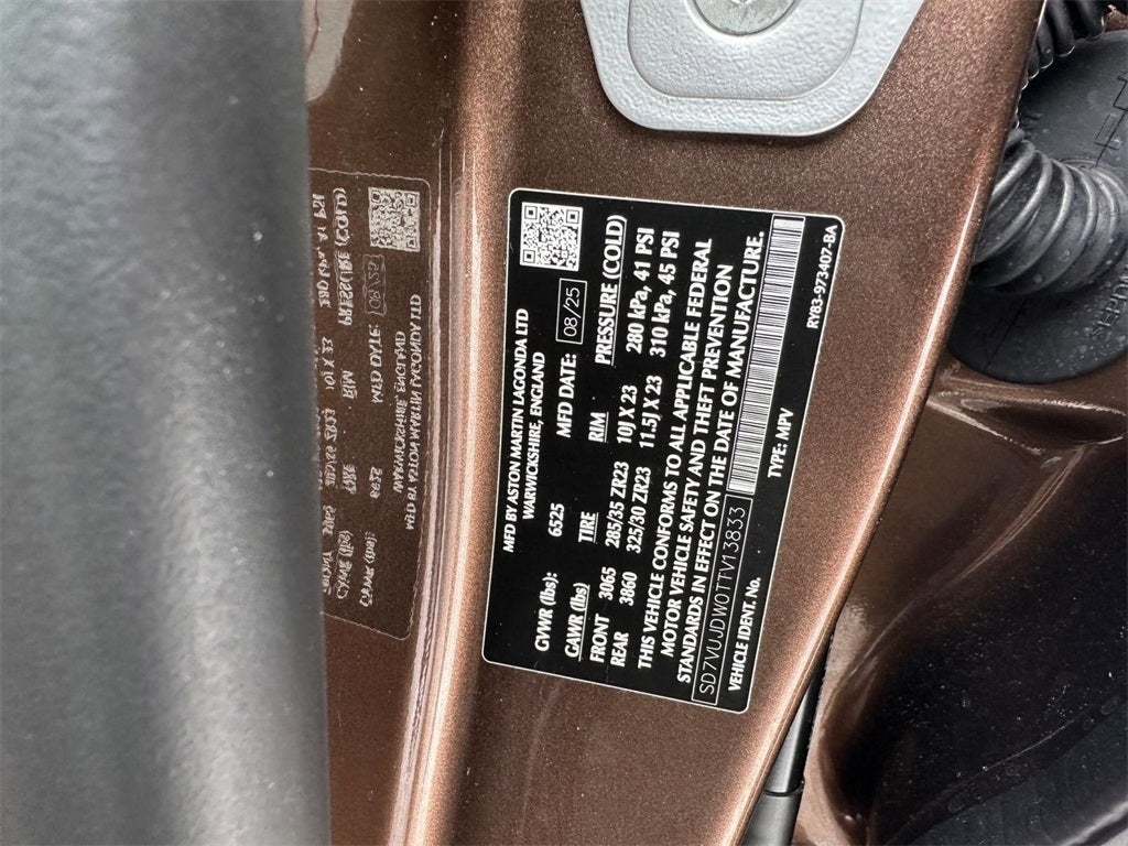 2026 Aston Martin DBX 707