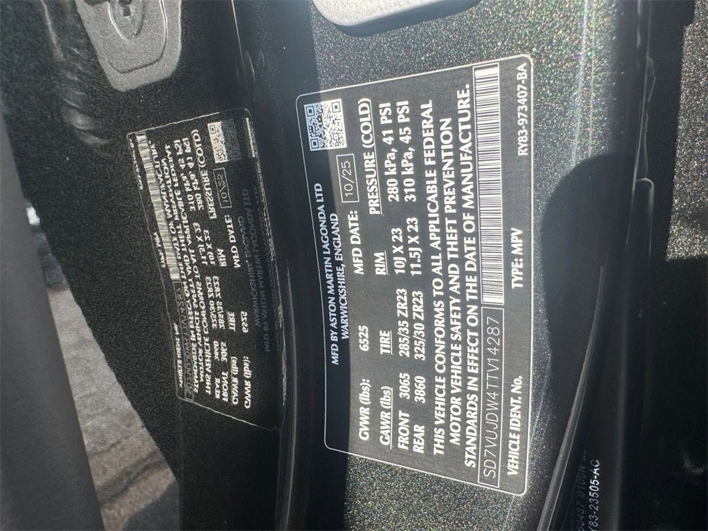 2026 Aston Martin DBX 707