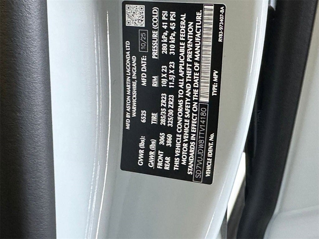 2026 Aston Martin DBX 707