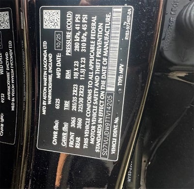 2026 Aston Martin DBX 707