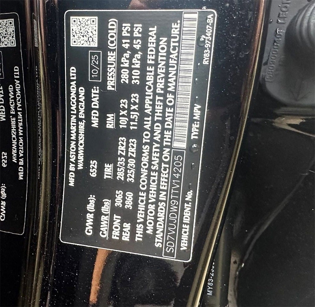 2026 Aston Martin DBX 707