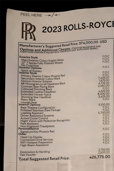 2023 Rolls-Royce Cullinan Base