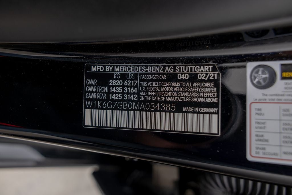 2021 Mercedes-Benz S-Class S 580 4MATIC®