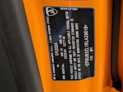 2024 Lamborghini Urus S